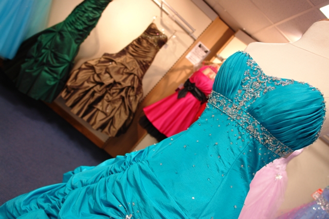 Beispielhaftes Abendkleid