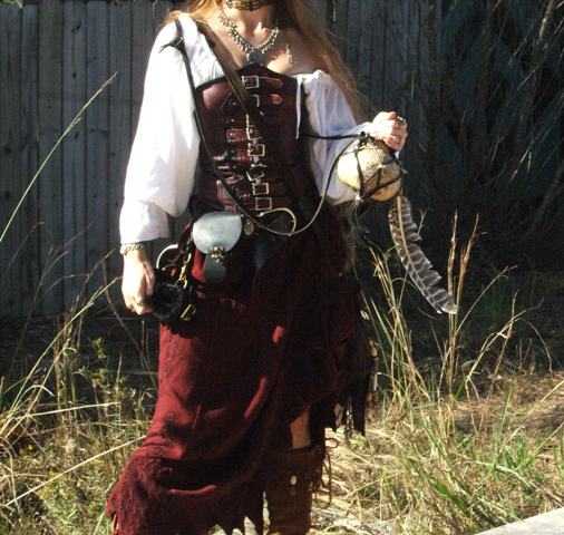 Exempel für ein Kostümkleid